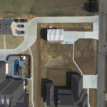 Drone home view, Compass Custom Homes
